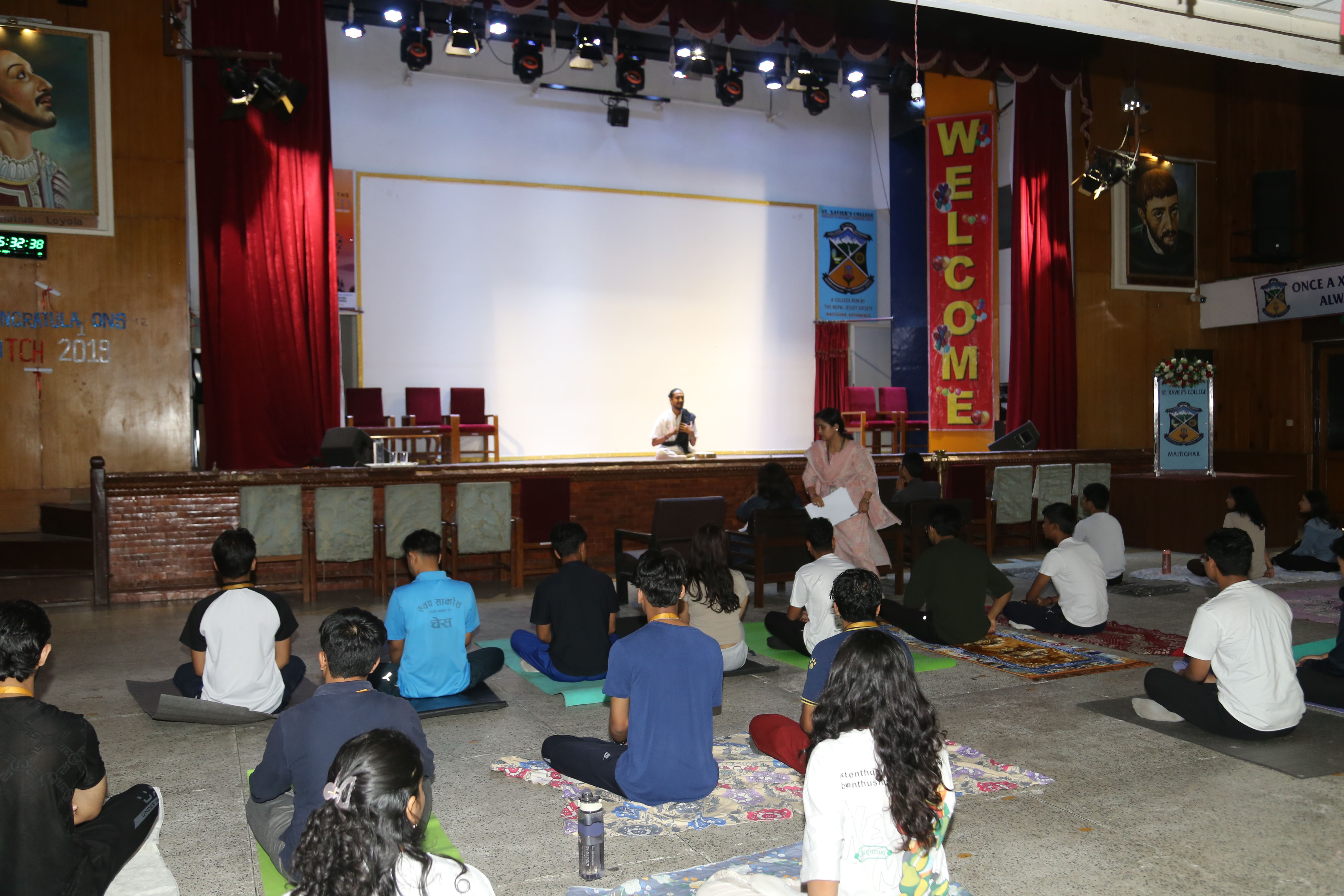 Teaching and research session